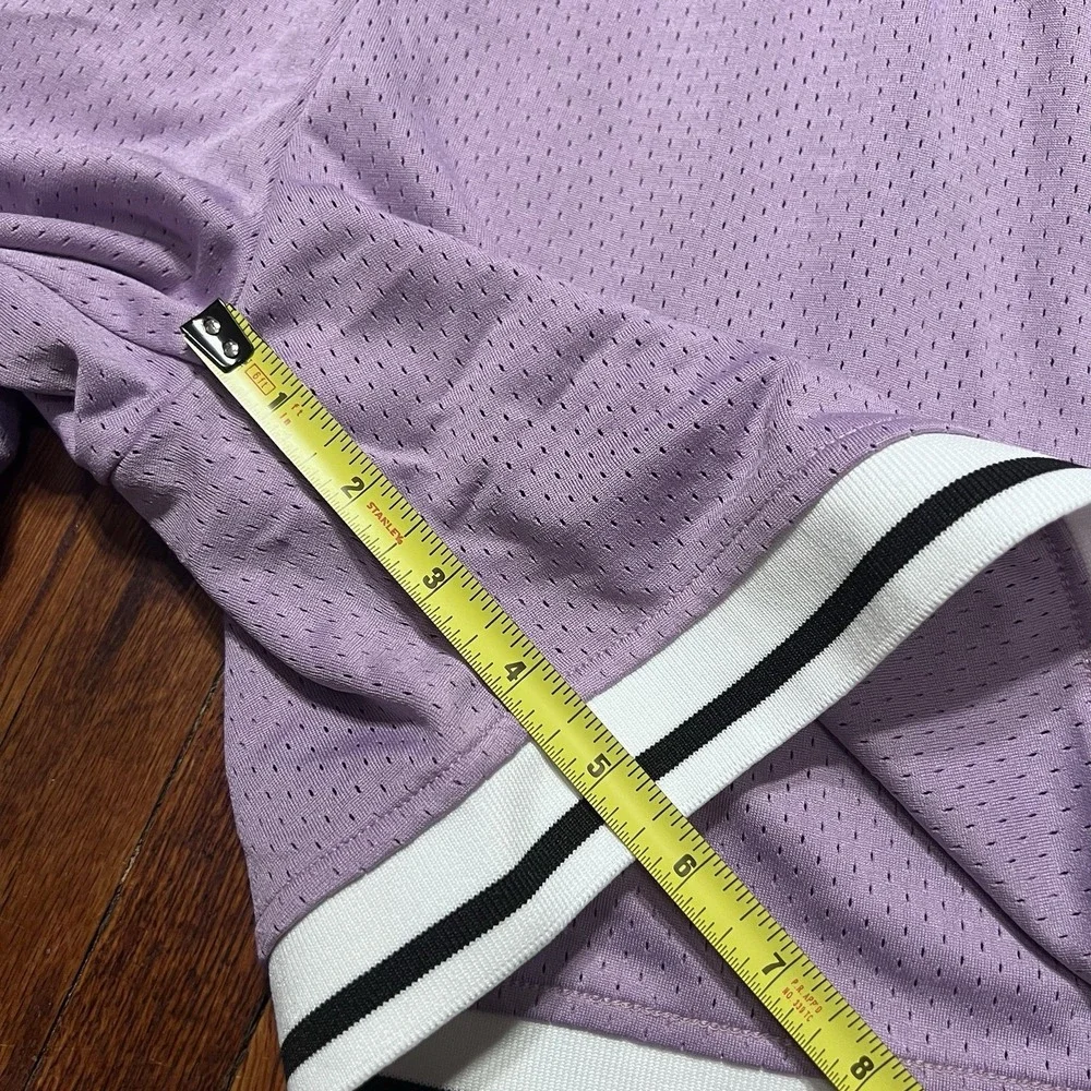 Baseball Lifestyle BL101 Men's Shorts Size XL Purple Athletic Drawstring New